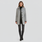 Cappotto donna in misto lana elegante
