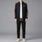 Tuta Uomo Sportiva Completa con Zip Felpa e Pantaloni Jogger