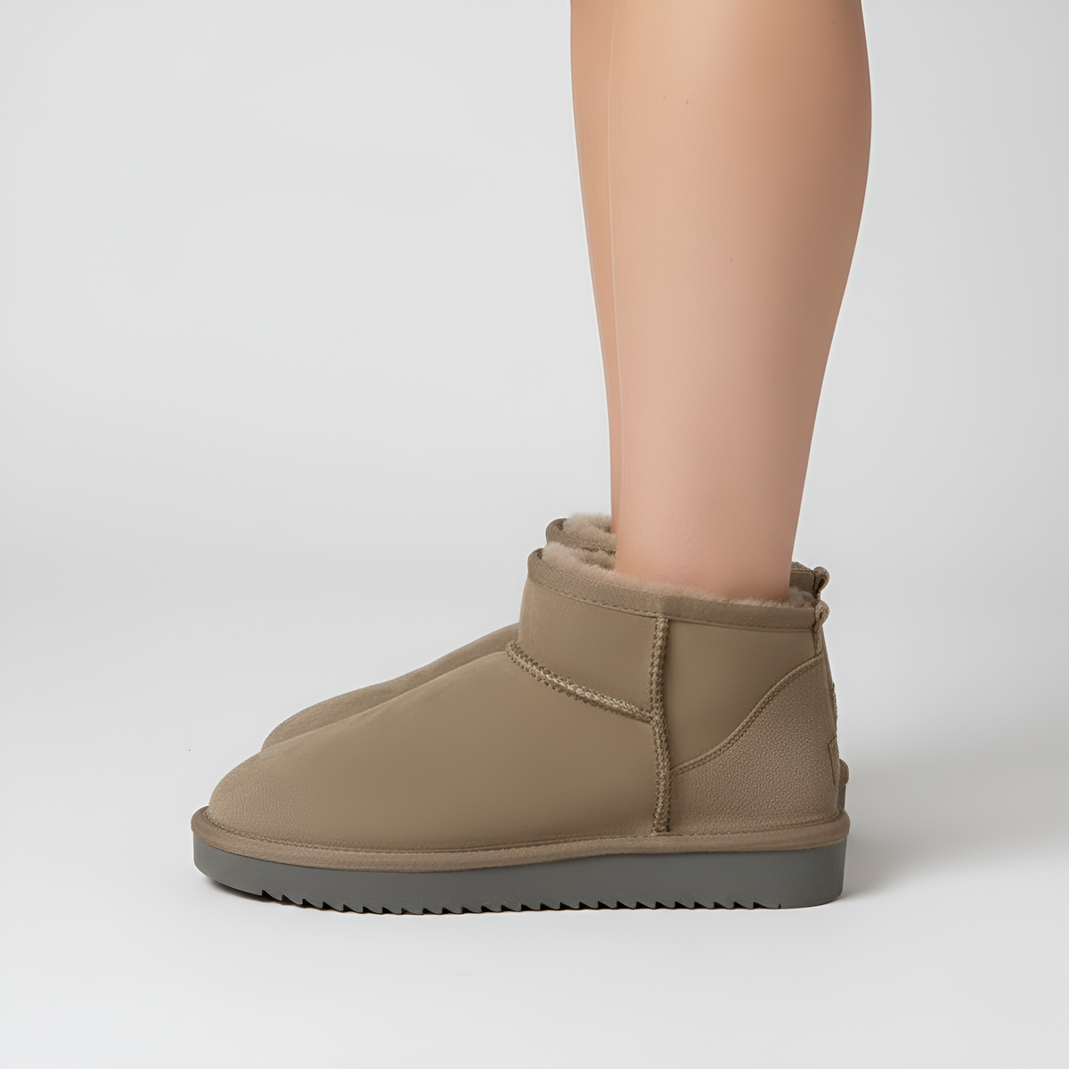 Valerios Fashion – dámské zateplené zimní boty s umělou kožešinou