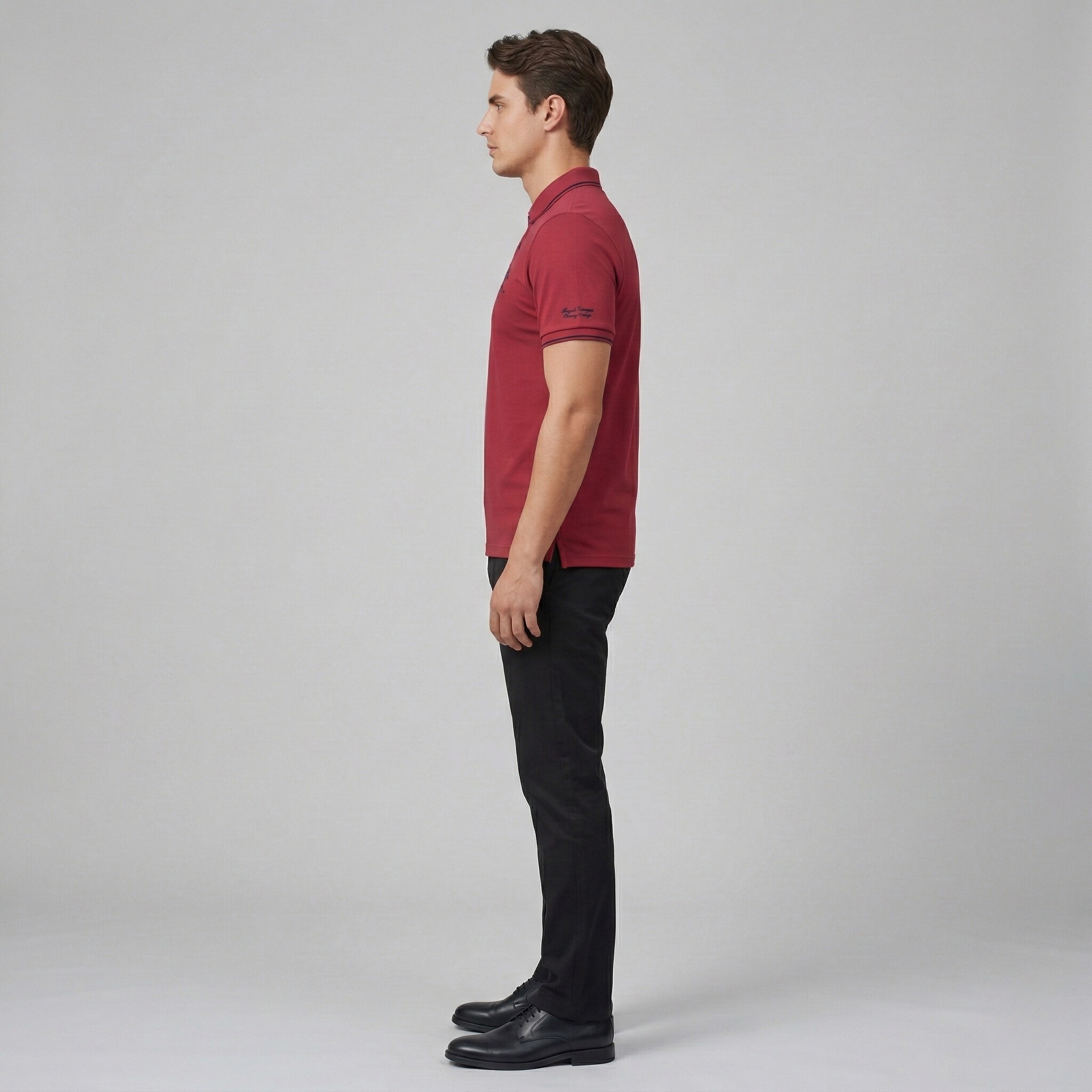 Polo uomo in cotone manica corta con colletto e bottoni maglia polo casual uomo