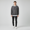 Valerios Fashion felpa con cappuccio uomo in cotone casual