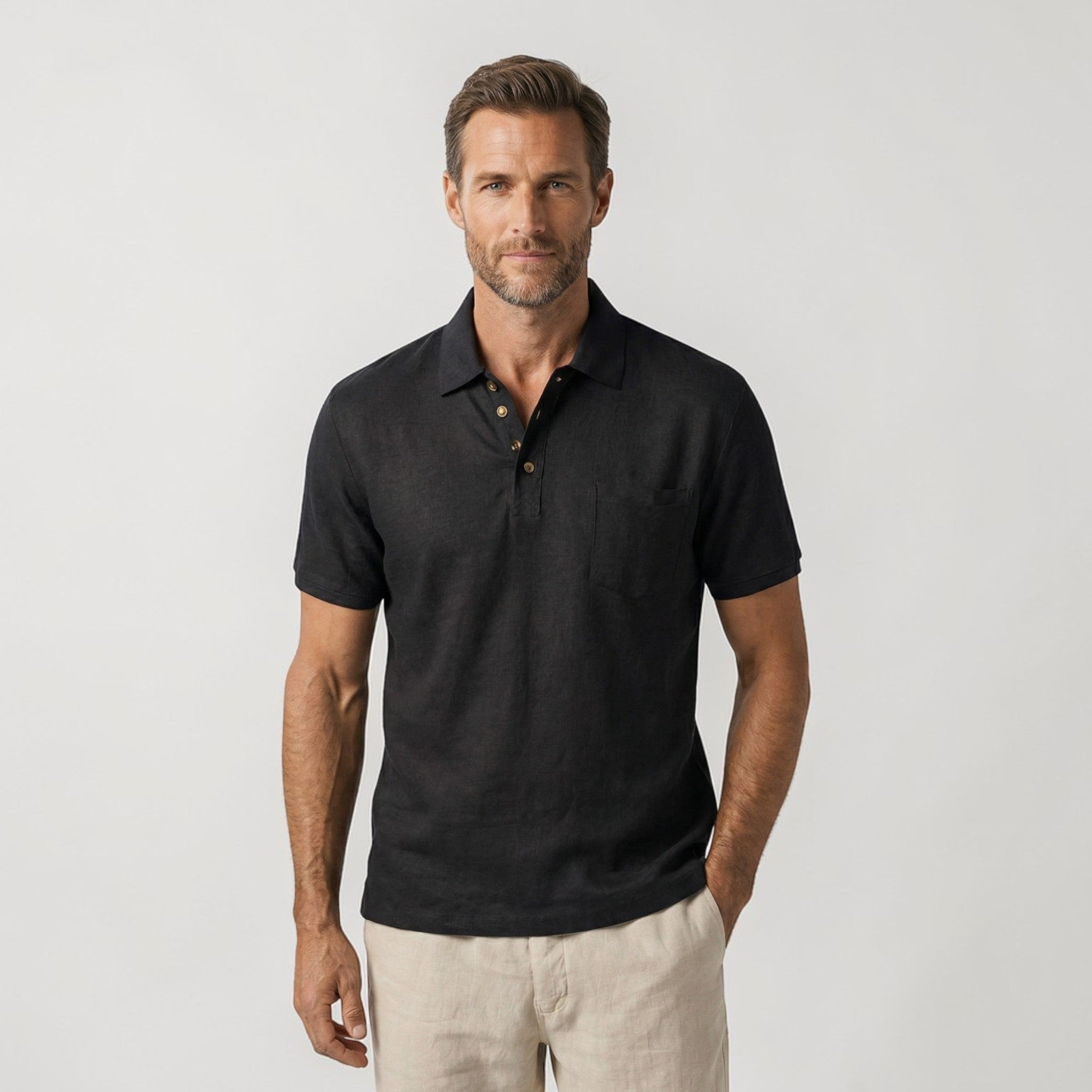 Polo décontracté pour homme Montarello