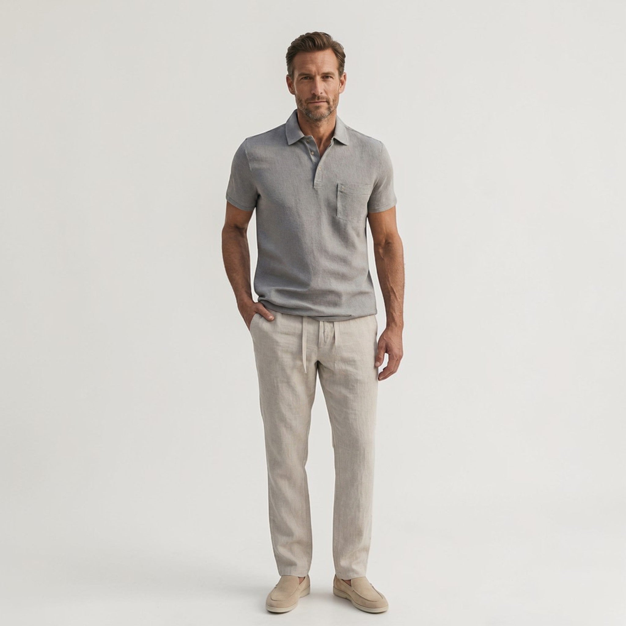 Polo décontracté pour homme Montarello