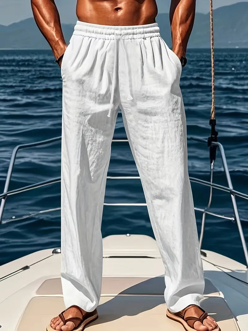 Pantaloni Uomo Relaxed Fit con Coulisse