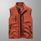 Gilet Uomo Multitasche Leggero Antivento con Zip – Gilet Outdoor Casual Traspirante per Trekking, Viaggi e Uso Quotidiano