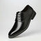 Scarpe Derby da Uomo con Punta Liscia e Cuciture a Contrasto | Formali