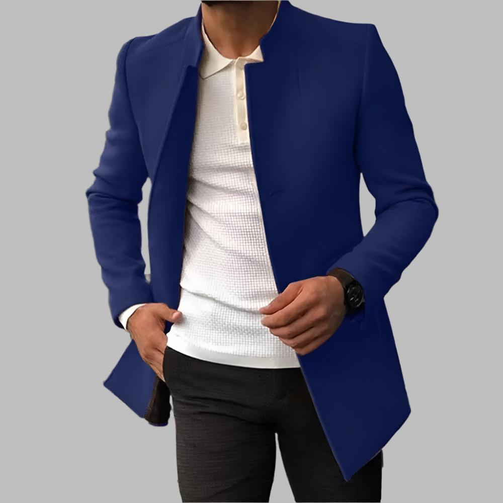 Elegante Cappotto da Uomo in Lana