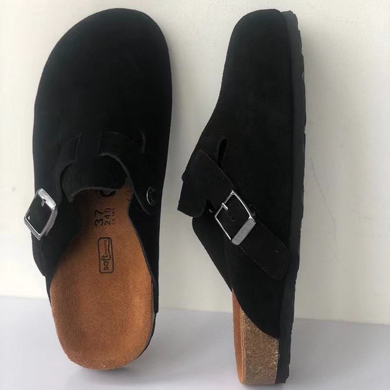 Sabot pour femme avec boucles réglables