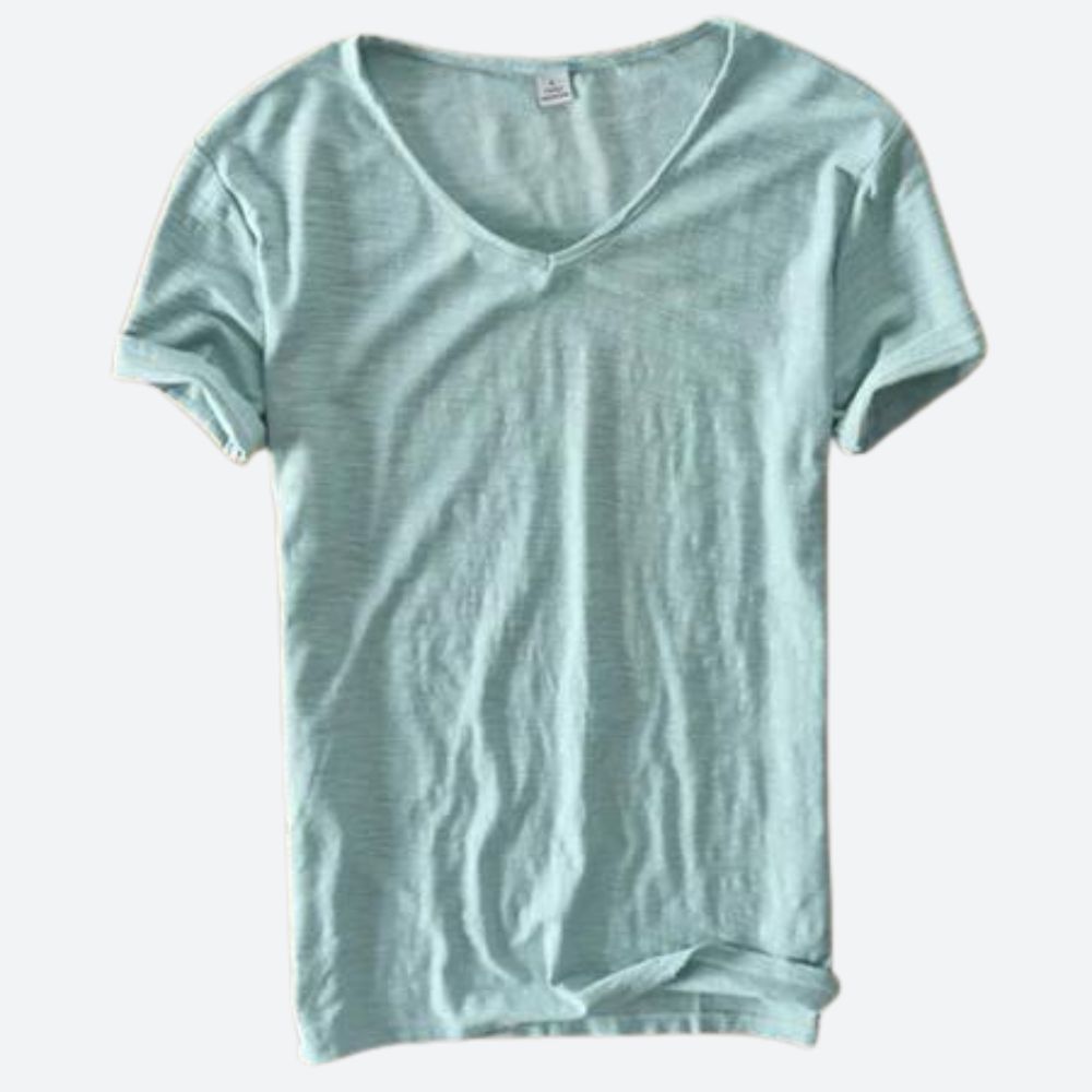 T-shirt Estival Aéré en Coton et Lin - Maxx