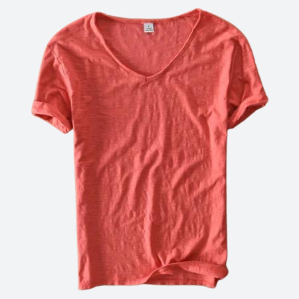 T-shirt Estival Aéré en Coton et Lin - Maxx