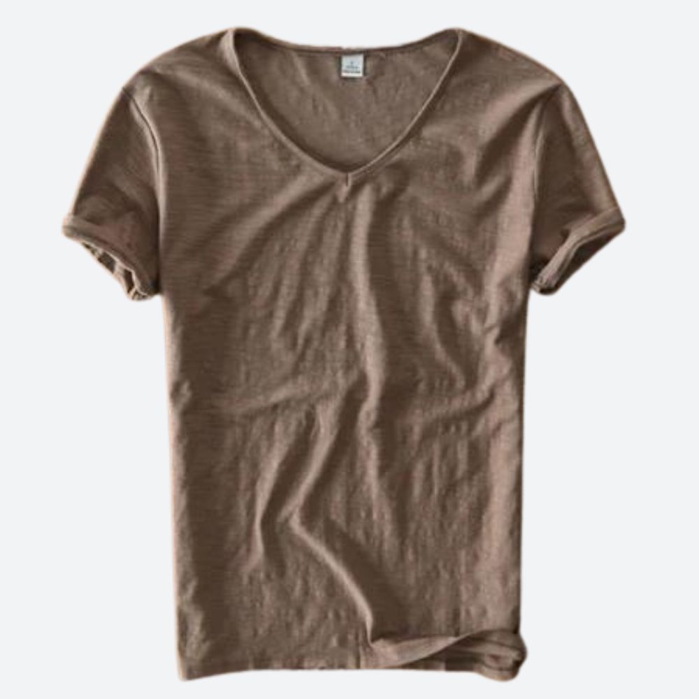 T-shirt Estival Aéré en Coton et Lin - Maxx