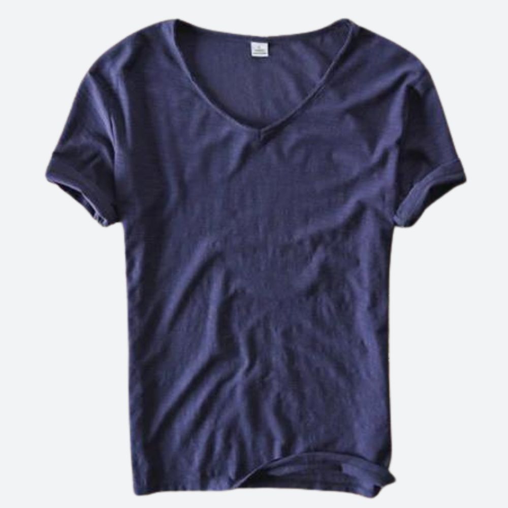 T-shirt Estival Aéré en Coton et Lin - Maxx