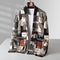 Leo - Gilet in Lana Astratta Èze