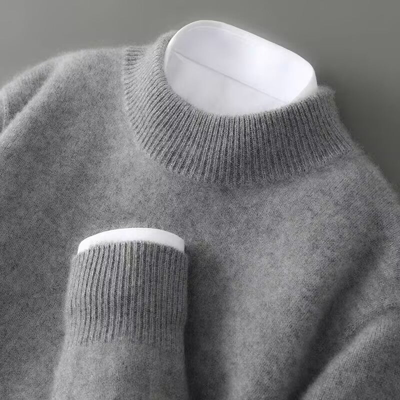 Maglione da Uomo Girocollo in Maglia Morbida