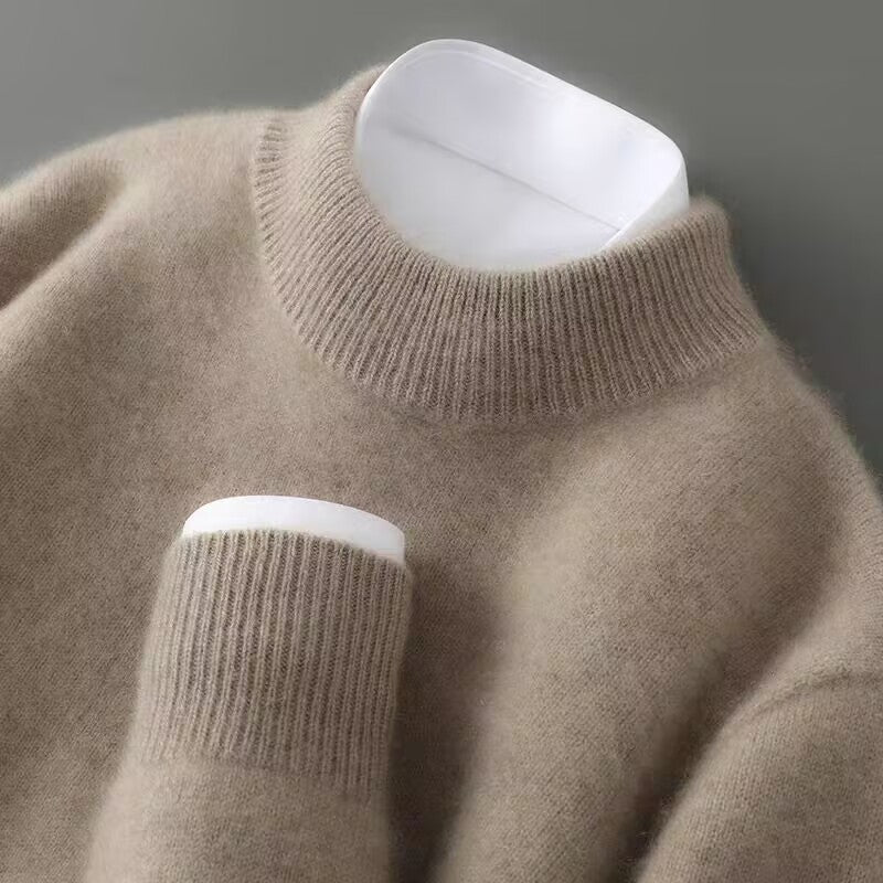 Maglione da Uomo Girocollo in Maglia Morbida