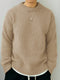 Maglione Uomo Girocollo in Maglia Morbida