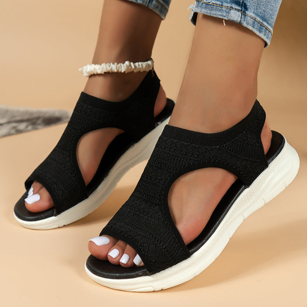 Sandali donna comodi con zeppa leggera