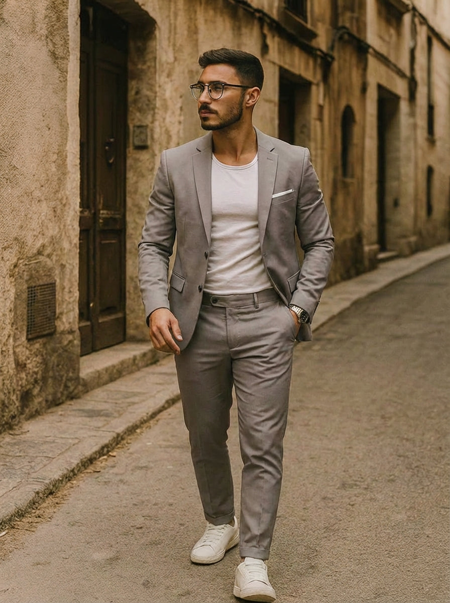 Costum bărbătesc formal pentru nuntă | Elegant