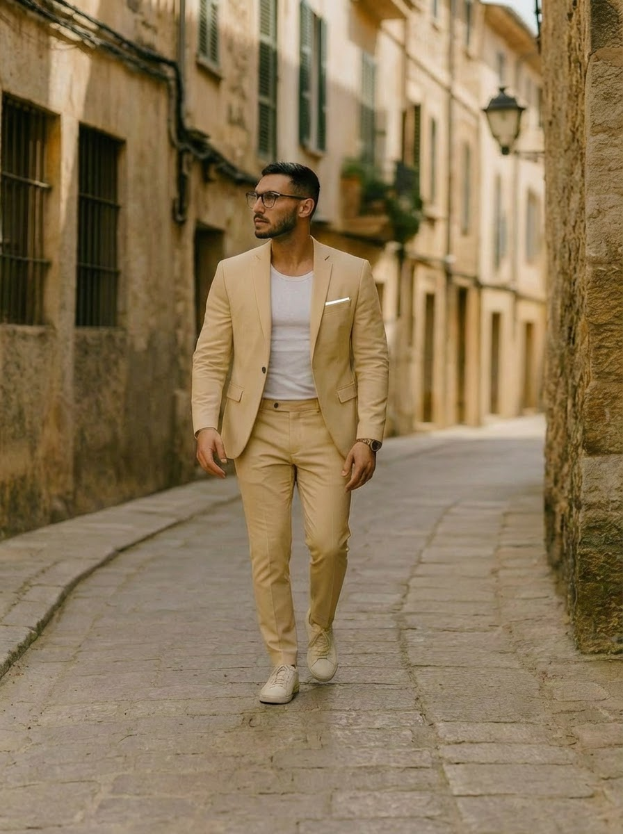 Costum bărbătesc formal pentru nuntă | Elegant