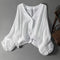 Blusa de verano de lino Eliana