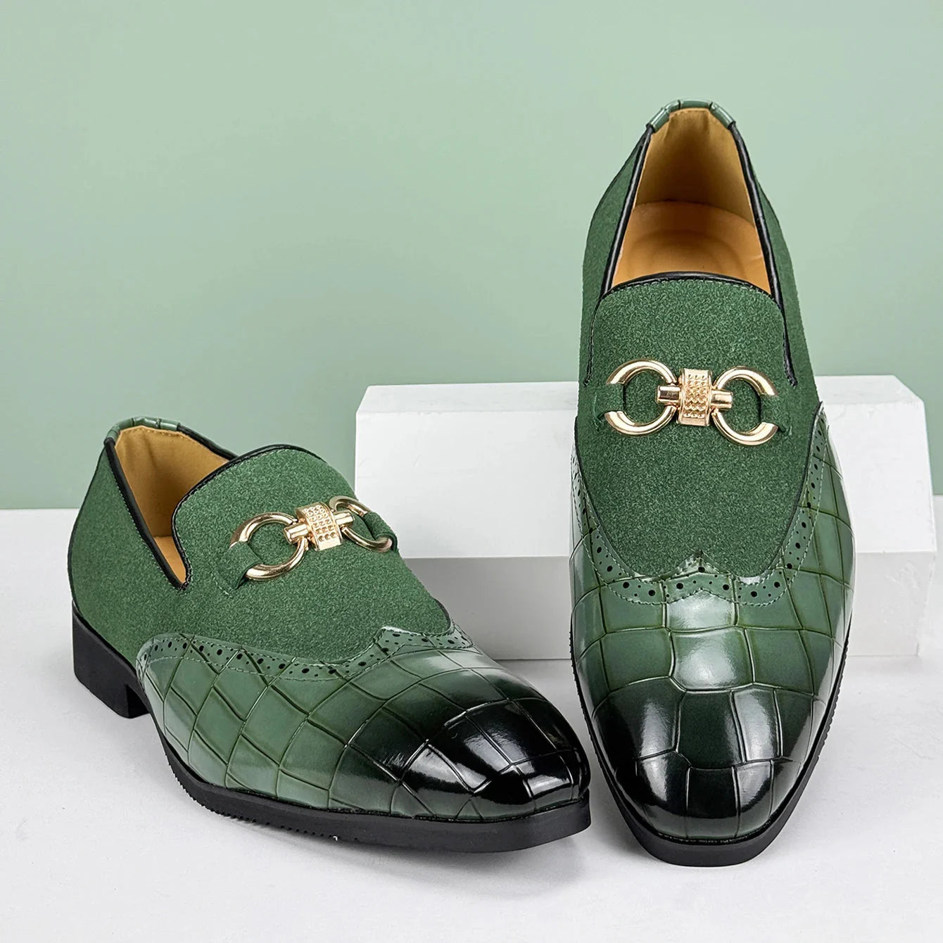 Mocasines de piel