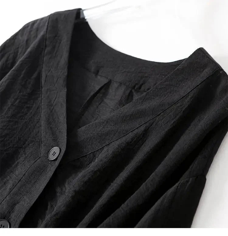 Blusa de verano de lino Eliana