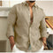 Camicia in lino traspirante da uomo, freschezza e stile estivo
