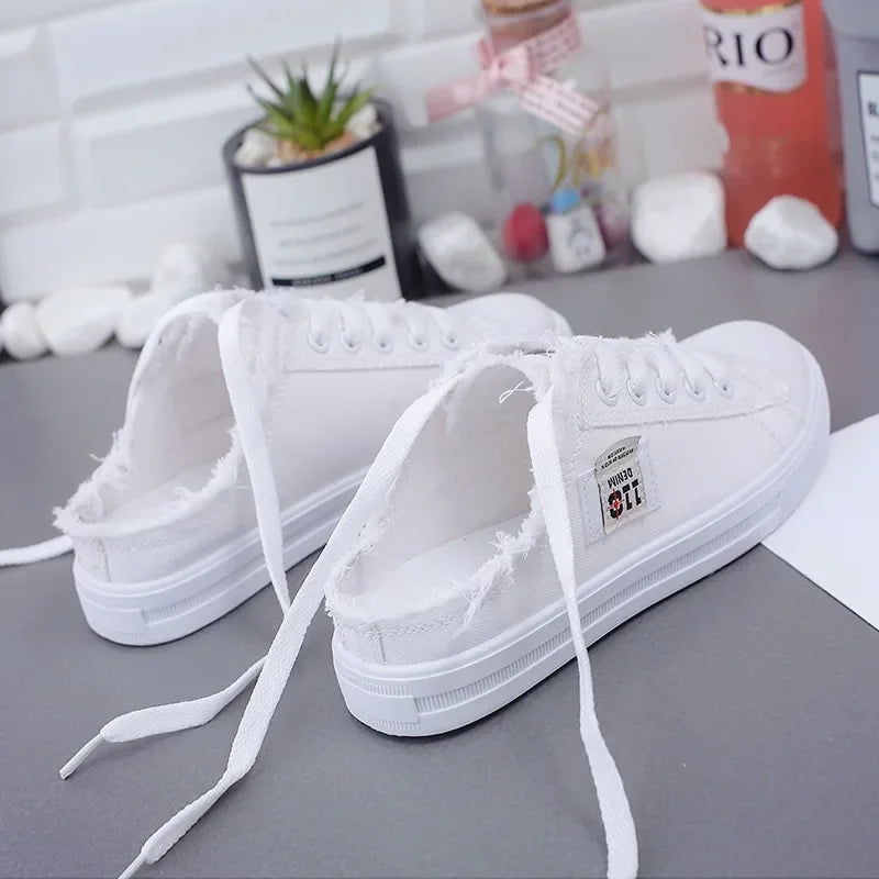 Modne damskie niskie sneakersy