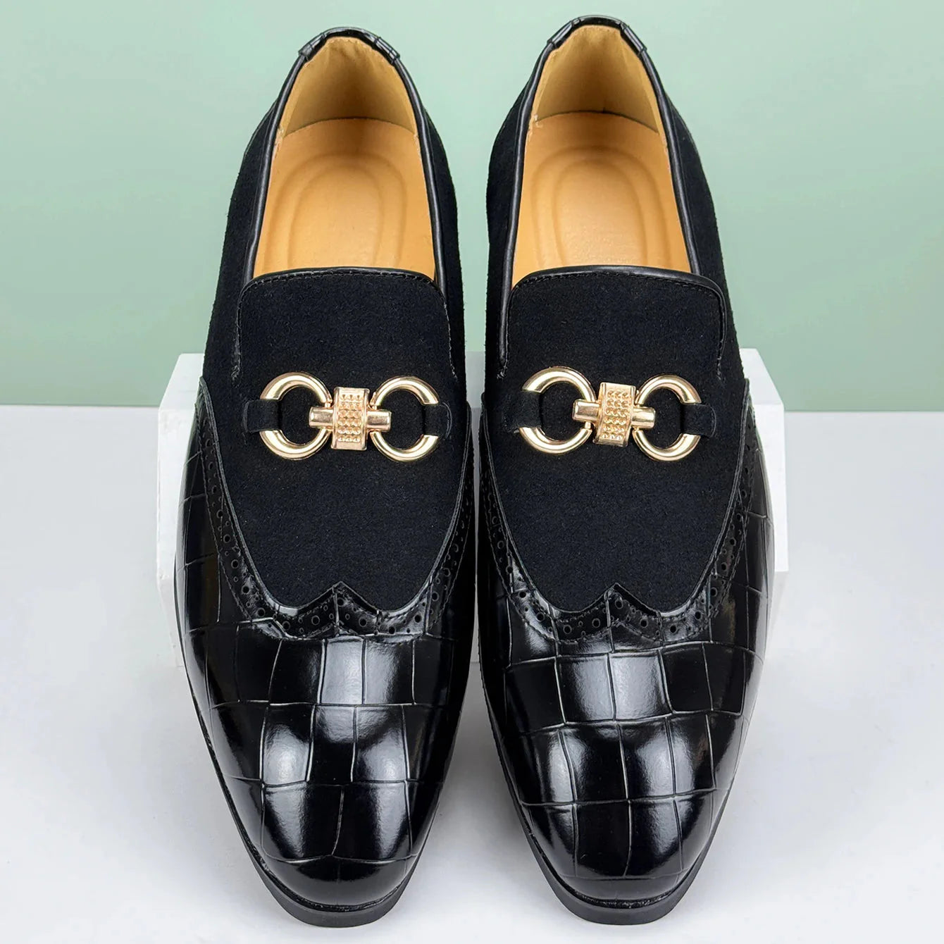 Mocasines de piel