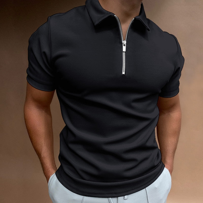 Polo Elegante Tinta Unita