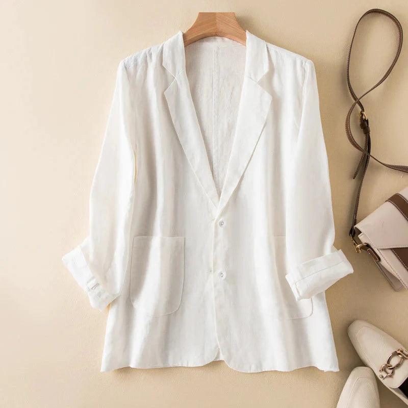 Blazer estivo in lino Sabrina