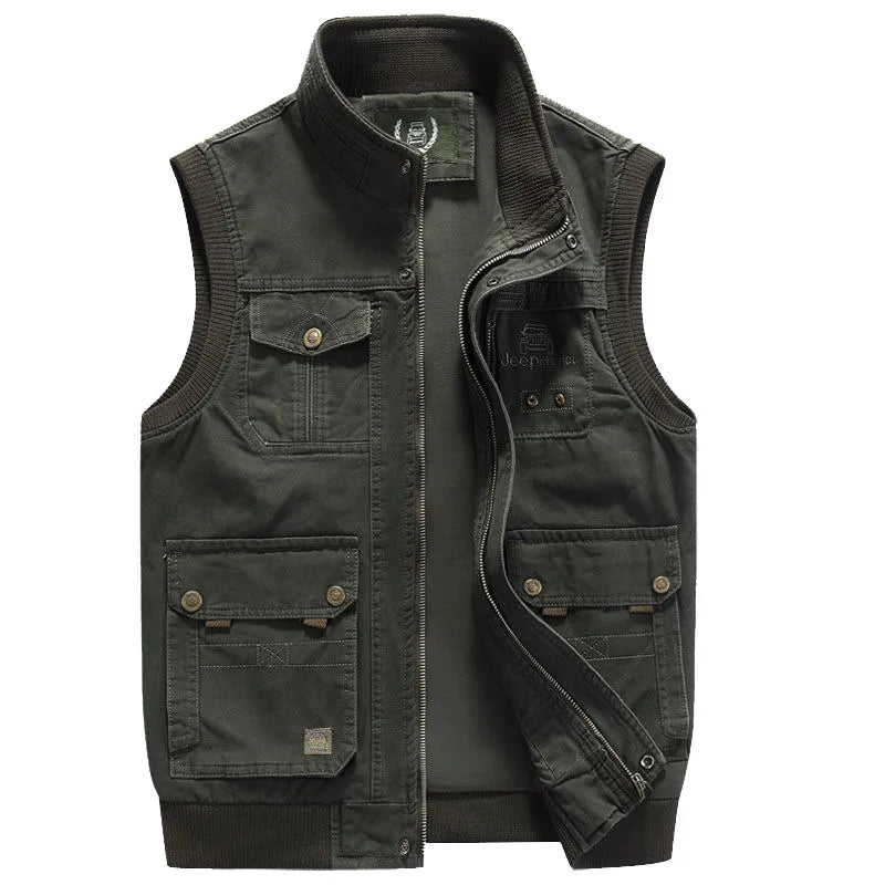 Gilet Tattico Versatile per l'Uomo Avventuroso