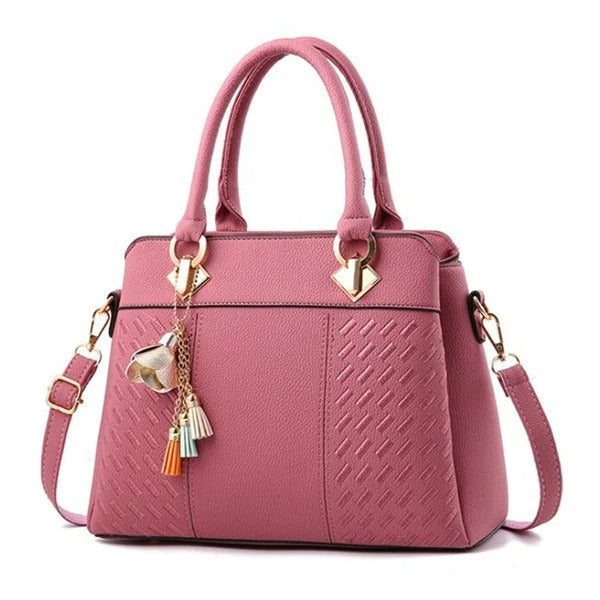 Borsa a Mano Elegante da Donna con Tracolla