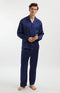 Sapphire Dream | Set Loungewear in Raso Blu Scuro