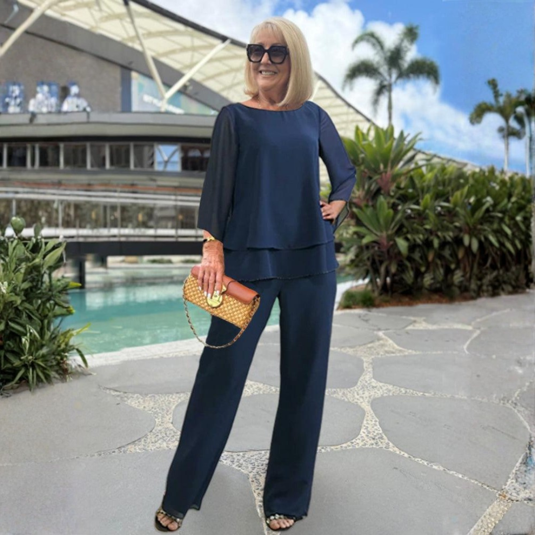 Sara | Women's Summer Two-Piece Set with Pants
