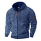 Felpa con Cappuccio Uomo Zip Intera Mélange Casual