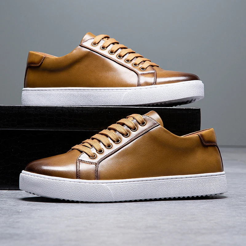 Læder Sneakers til Mænd