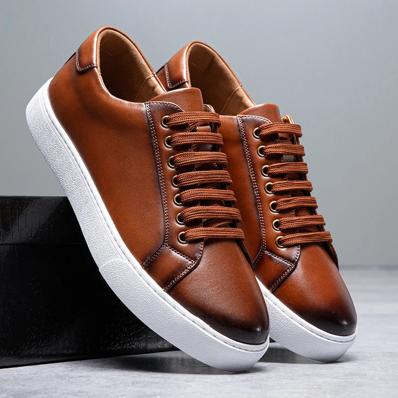 Læder Sneakers til Mænd