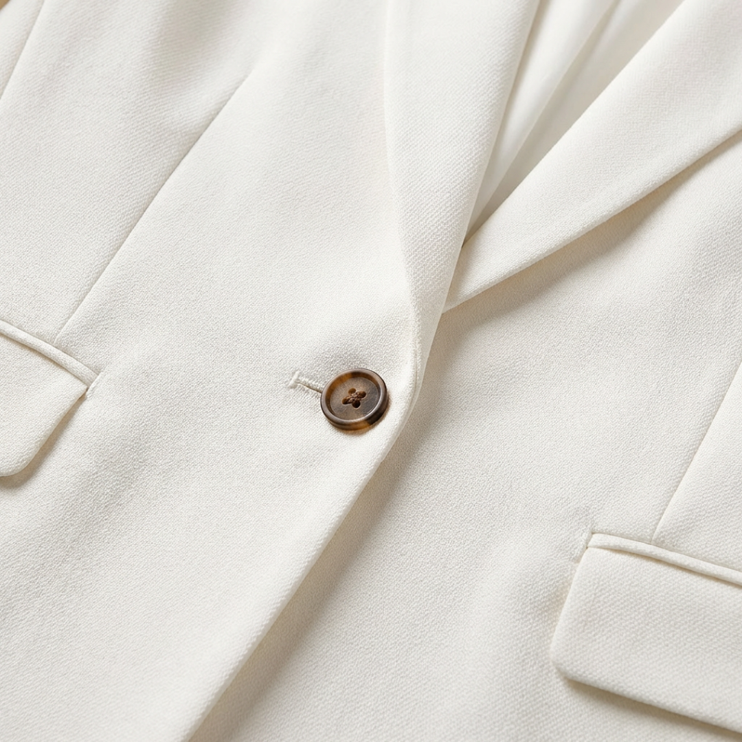 Sofia | Blazer Donna con Chiusura a Un Bottone e Risvolto Classico | Professionale