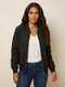 Giacca Bomber da Donna con Zip e Vestibilità Casual