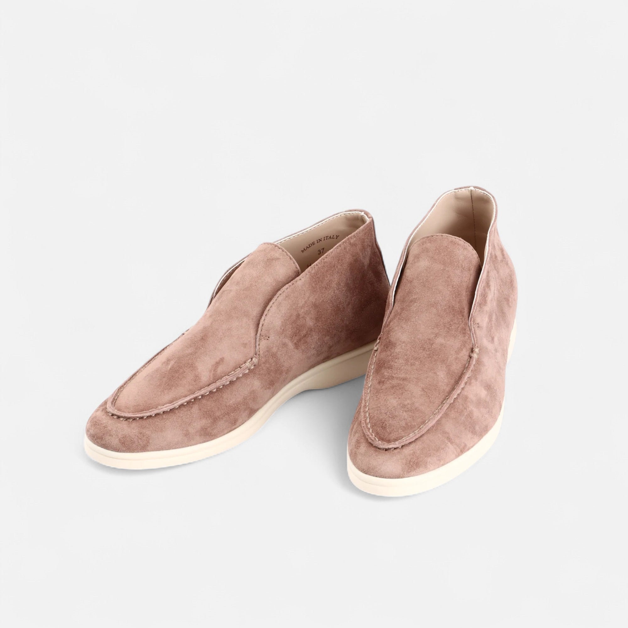 Mocassini Mule in Camoscio da Uomo - Heritage Camel