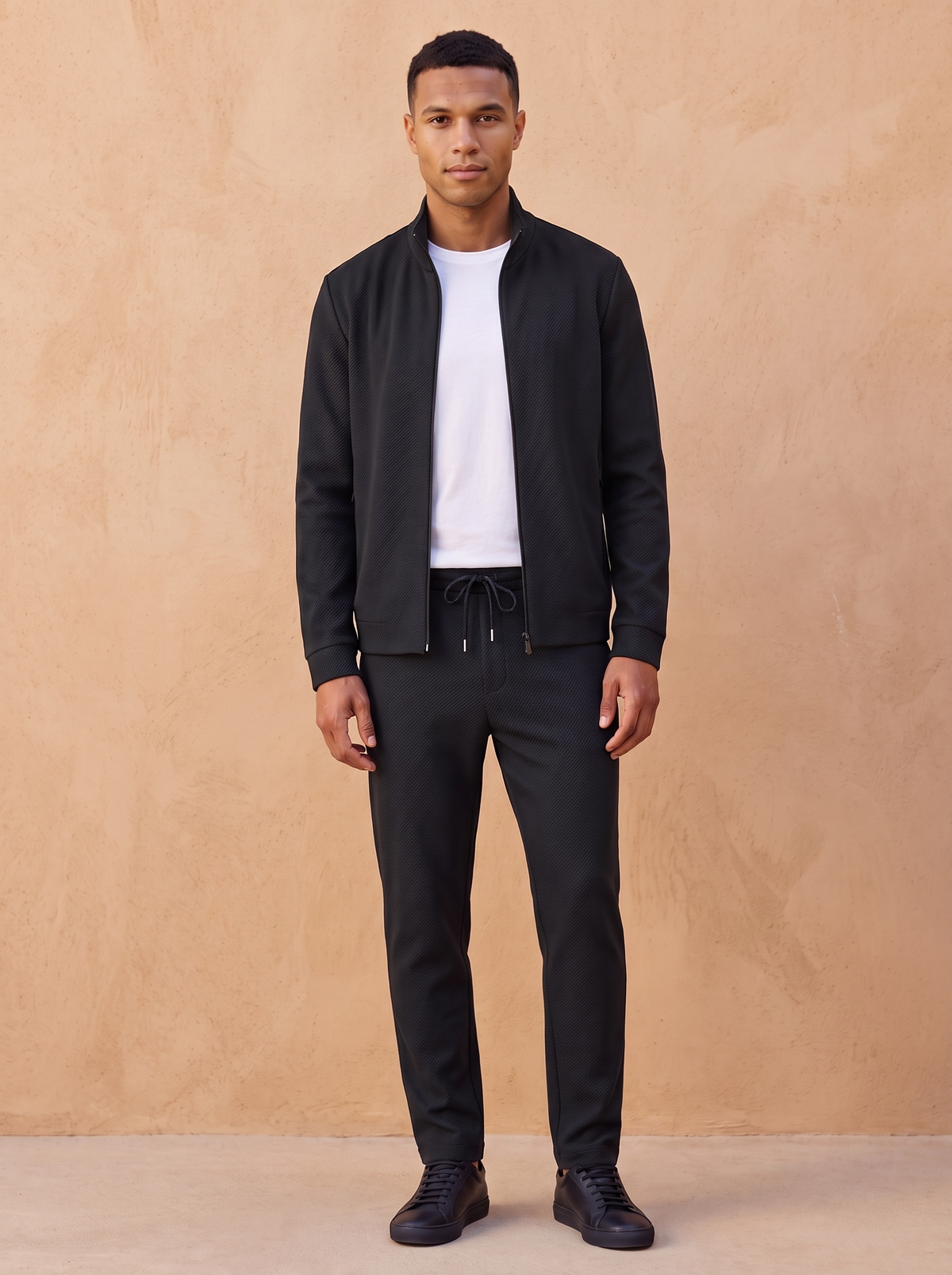 Completo da Uomo Due Pezzi con Giacca e Pantaloni Slim Fit