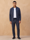 Completo da Uomo Due Pezzi con Giacca e Pantaloni Slim Fit