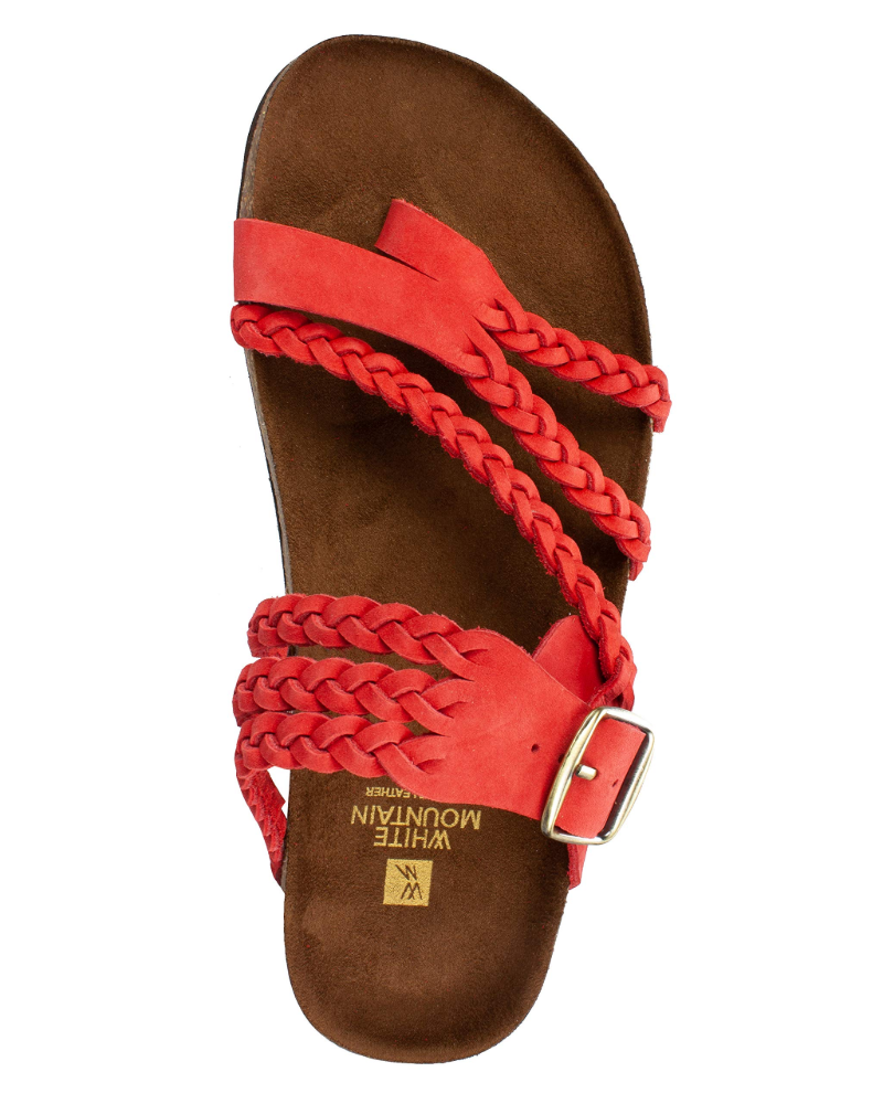 Sandali Infradito Intrecciati da Donna con Suola Comfort Sagomata e Fibbia Regolabile
