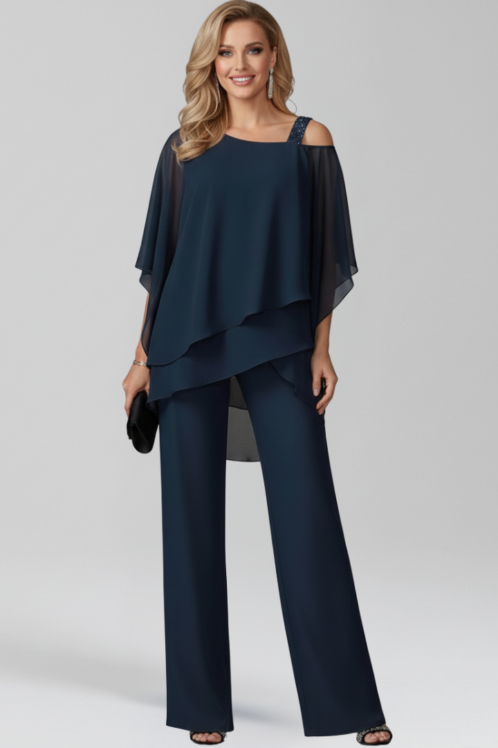 Isabel | Women's Wide-Leg Jumpsuit with Off-Shoulder Design