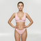 Women's push-up bikini with shaping high-waisted bottoms
