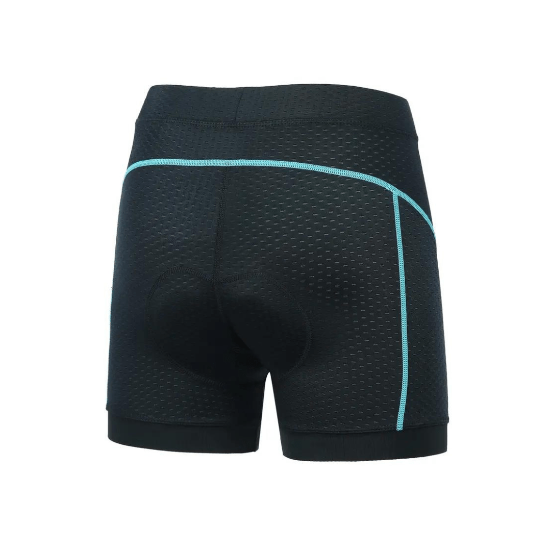 Pantaloncini da Ciclismo Traspiranti da Donna – Imbottitura in Gel e Vestibilità di Supporto