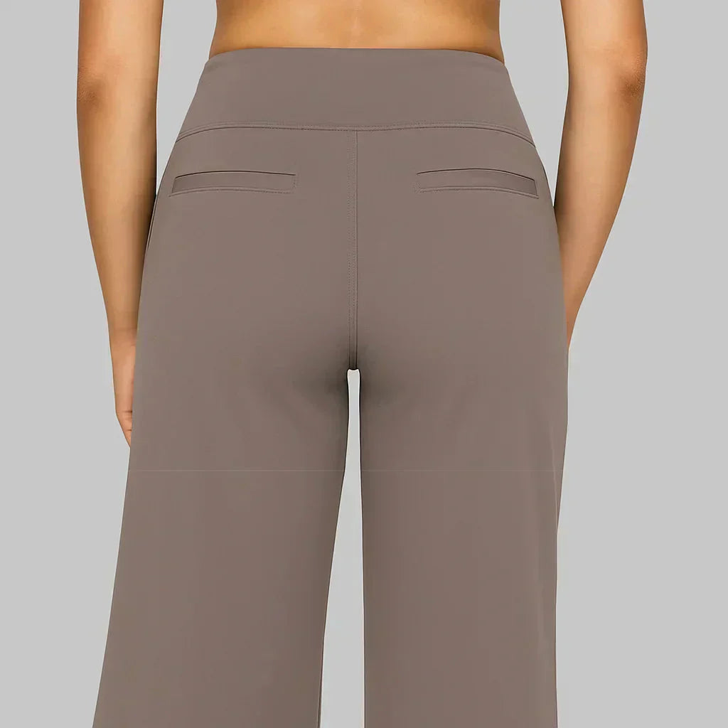 Pantaloni da Yoga Morbidi ed Eleganti da Donna – Activewear a Vita Alta