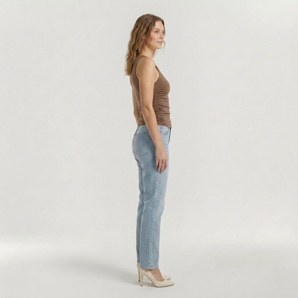 Top Canotta da Donna Slim Fit – Maglia Senza Maniche Basic Estiva