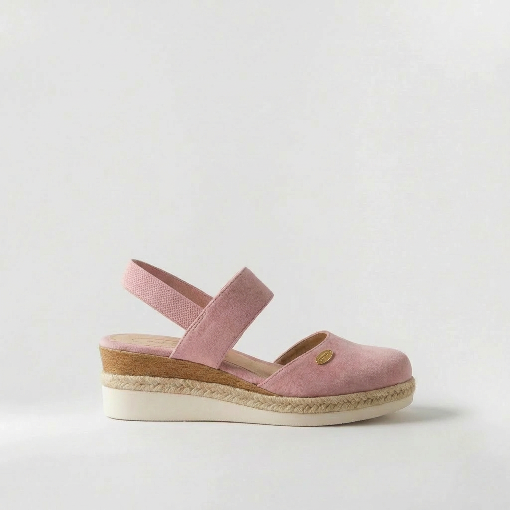 Dámske espadrilky s remienkom a letnou platformovou podrážkou